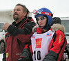 SmugMug > keywords > alaska > Rachael Scidoris became the first legally blind musher to complete the 1,200-mile Iditarod sled dog race in 2006.  She is seen here at age 20 with her father and manager, Jerry Scidoris, before the official start of the 2005 Iditarod.
